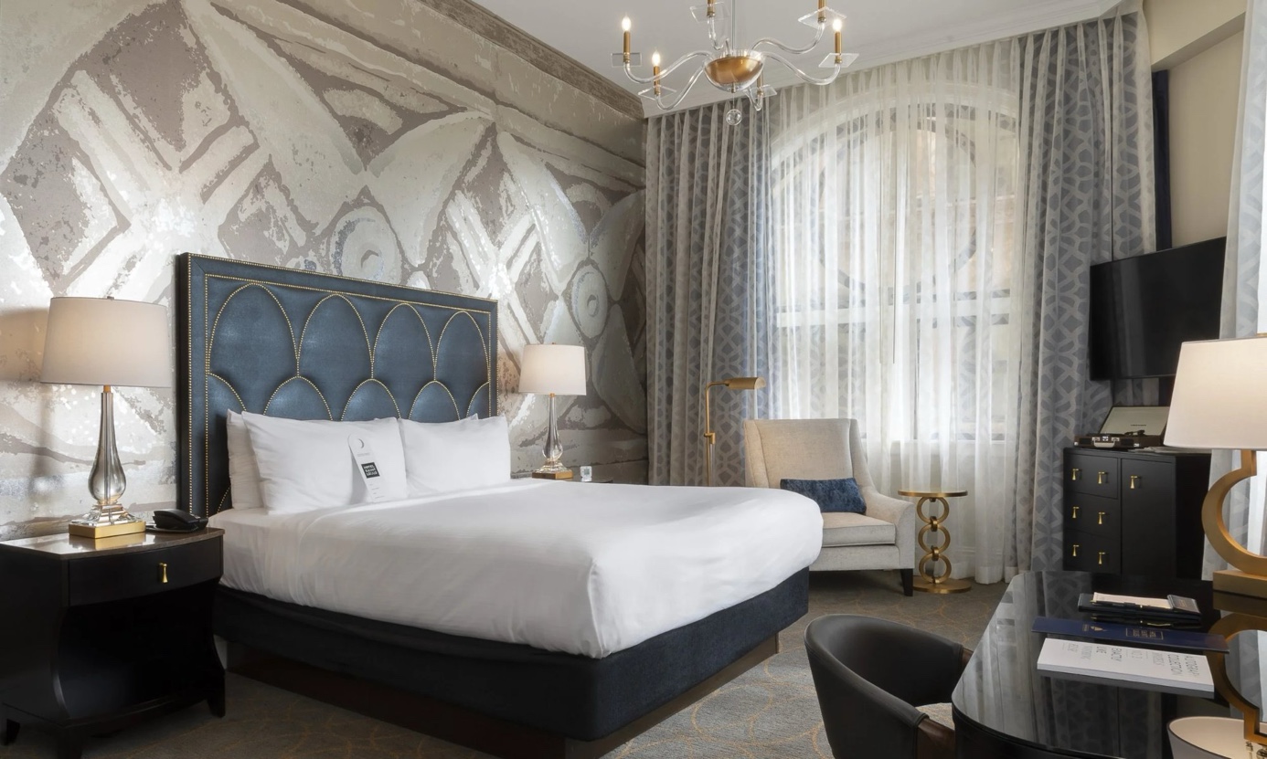 The Warrior Hotel guest room